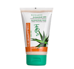 Bild von Bioearth - Aloe Vera Aloe&Scrub Gesichtspeeling Lotion - 150 ml