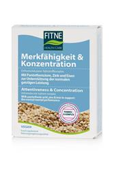 Bild von Fitne - Nährstoffkomplex Merkfähigkeit & Konzentration 60 Kapseln - 32,1 g