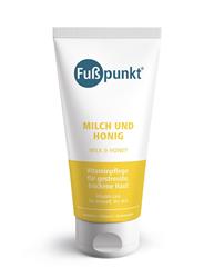 Bild von Fußpunkt - Milch und Honig - Fußcreme mit Hyaluron und Urea - 150 ml