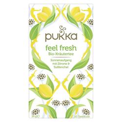 Bild von Pukka - Feel Fresh Bio Kräutertee - Mit Zitrone und Süßfenchel - 20 Aufgussbeutel