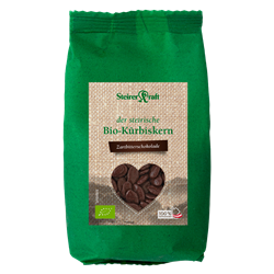 Bild von Steirerkraft - Steirische Kürbiskerne Zartbitter-Schokolade BIO - 100 g