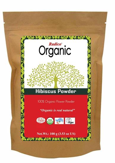 Picture of Radico hibiscus flower powder 100g (organic, vegan)