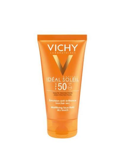 Vichy Idéal Soleil – Mattierendes Sonnenfluid für das Gesicht LSF 50 – 50 ml