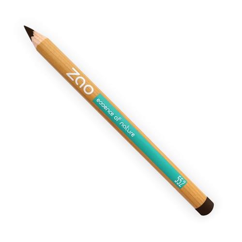 Bild von Zao – Bambus Pencil Eyes, Lips & Eyebrows 552 (Dark Brown) - 1,14 g