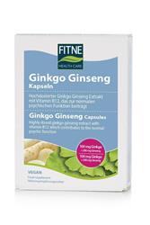 Bild von Fitne - Ginkgo Ginseng Extrakt mit Vitamin B12 - 60 Kapseln