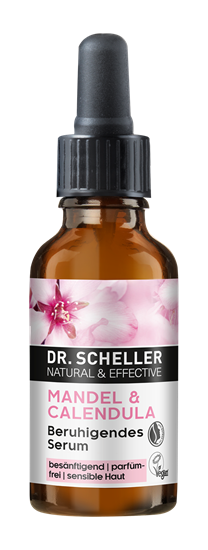 Picture of Dr. Scheller Almond & Calendula - Soothing serum for sensitive skin, vegan, 30 ml