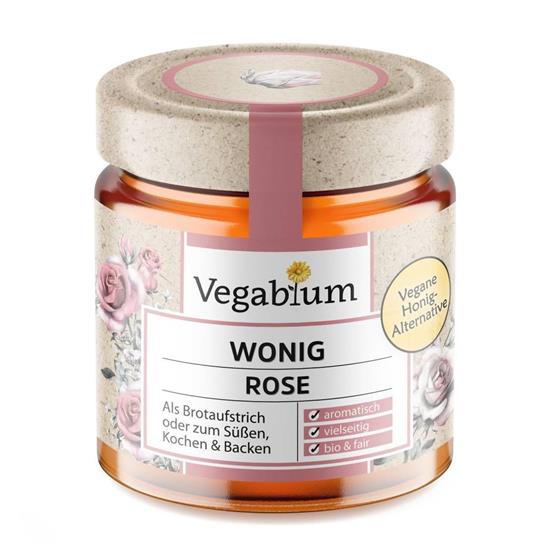 Bild von Vegablum - Wonig Rose bio - Die vegane Alternative zu Honig - 225 g