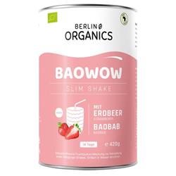 Zeige Details für Berlin Organics - Bio Baowow Slim Erdbeere - Sättigungsshake - 420 g Bild von Berlin Organics - Bio Baowow Slim Erdbeere - Sättigungsshake - 420 g