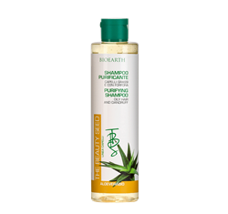 Bild von Bioearth - Shampoo für fettiges Haar mit Bio Aloe Vera - 250 ml