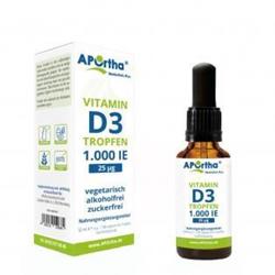 Bild von Aportha - Vitamin D3 1000. I.E pro Tropfen - 50 ml