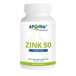 Bild von Aportha - Zink 50 Zinkgluconat - 190 Tabletten