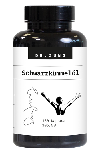 Picture of Dr. Jung Pharma - Black Cumin Oil Vegan - 150 Capsules