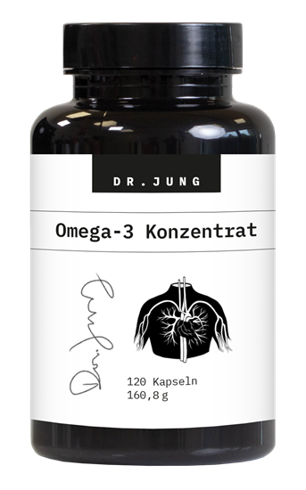 Bild von Dr. Jung Pharma - Omega-3 Konzentrat - 120 Kapseln