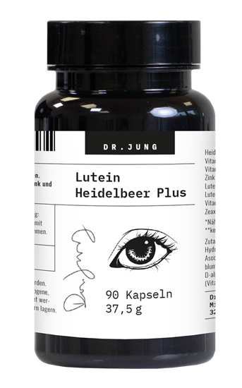 Bild von Dr. Jung Pharma - Lutein Heidelbeer Plus - 90 Kapseln