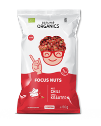 Bild von Berlin Organics - Bio Nussmischung Focus Nuts - 50 g