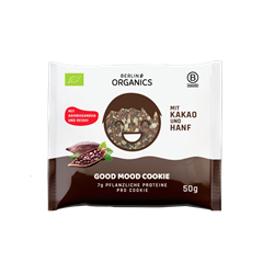 Bild von Berlin Organics - Bio Hafer- und Cashew-Keks Good Mood Cookie - 50 g