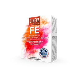 Zeige Details für QINEVA - FE PLUS Eisen-Kapseln - 30 Kapseln Bild von QINEVA - FE PLUS Eisen-Kapseln - 30 Kapseln