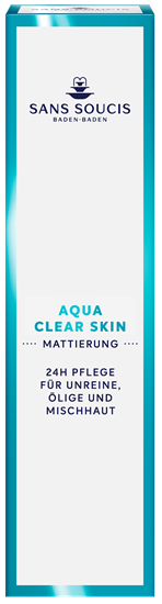 Bild von Sans Soucis Aqua Clear Skin - 24h Pflege für unreine, ölige Haut - 50 ml