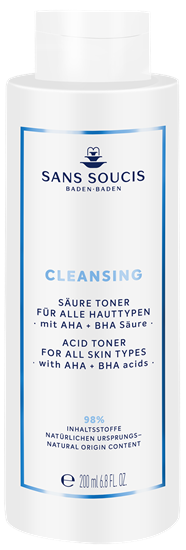 Bild von Sans Soucis Cleansing - Säure Toner mit AHA + BHA Säure - 200 ml