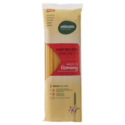 Bild von Naturata - Hartweizen-Spaghetti hell demeter - 500 g