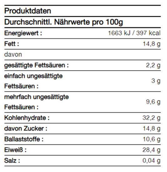 Bild von Hanf & Natur - Müsli Power Flakes - Bio - 400g