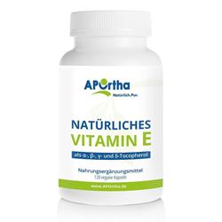 Zeige Details für Aportha - Vitamin E - natürliches Vitamin E - 120 vegane Kapseln Bild von Aportha - Vitamin E - natürliches Vitamin E - 120 vegane Kapseln