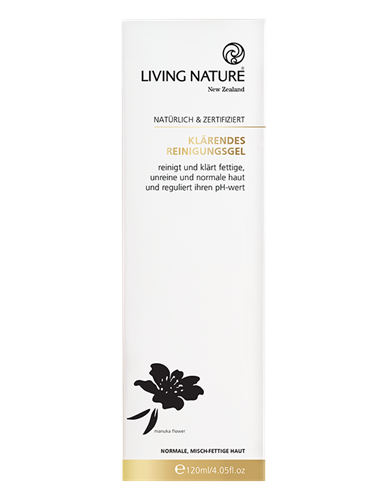 Bild von Living Nature - Klärendes Reinigungsgel - 120ml