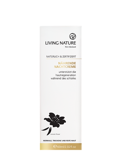 Bild von Living Nature - Nährende Nachtcreme - 60 ml