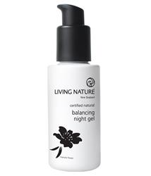 Bild von Living Nature  - Regulierendes Nachtpflegegel - 60 ml