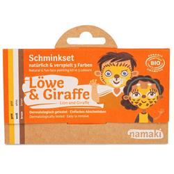 Bild von Namaki - Bio Kinderschminke Löwe & Giraffe - 3 Farben