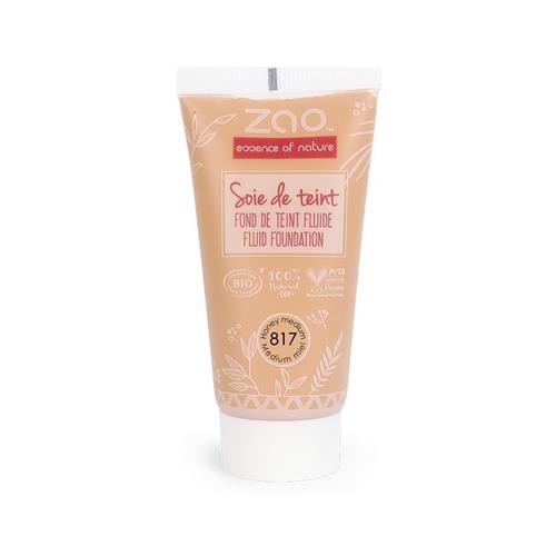 Bild von Zao - Refill Silk Foundation Bio - Nr. 817 Honey Medium