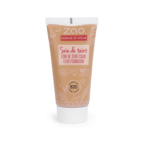 Bild von Zao - Refill Silk Foundation Bio - Nr.  820 Camel Tan