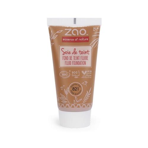 Bild von Zao - Refill Silk Foundation Bio - Nr.  821 Tiramisu Tan