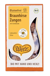 Bild von Werz - Braunhirse-Zungen Bio - 150g