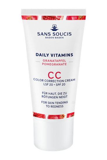 Picture of Sans Soucis Daily Vitamins - Granatapfel CC Cream - Anti-Redness LSF 20