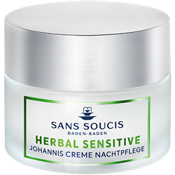 Bild von Sans Soucis Herbal Sensitive - Johannis Creme Nachtpflege