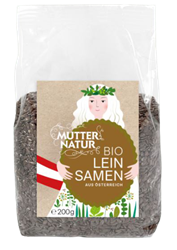 Bild von Mutter Natur - Bio Leinsamen - 200 g