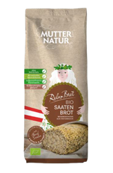 Bild von Mutter Natur - Bio Saatenbrot Backmischung mit Hanfsamen - 400 g