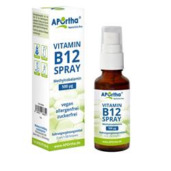 Bild von Aportha - Vitamin B12 Spray 500 µg Methylcobalamin - 25 ml