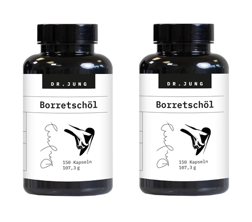 Picture of Dr. Jung Pharma - Borretschöl - 2x 150 Kapseln