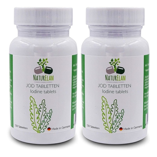 Bild von NaturElan - Jod Tabletten - 2x 120 Stück