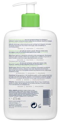 Bild von CeraVe - Feuchtigkeitsspendende Reinigungslotion für normale bis trockene Haut - 473 ml