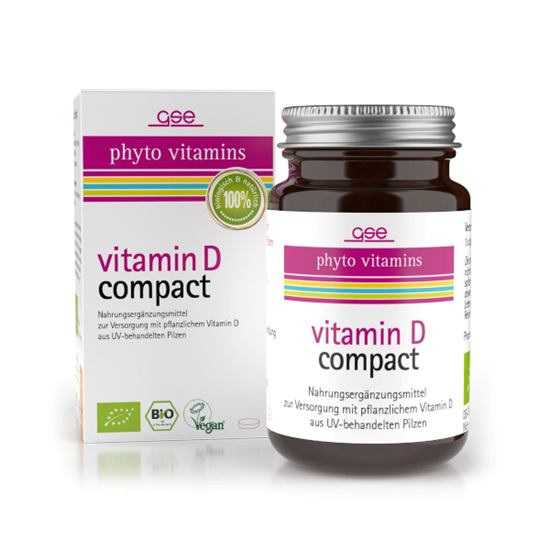 Bild von GSE - Bio Vitamin D Compact - 120 Tabletten