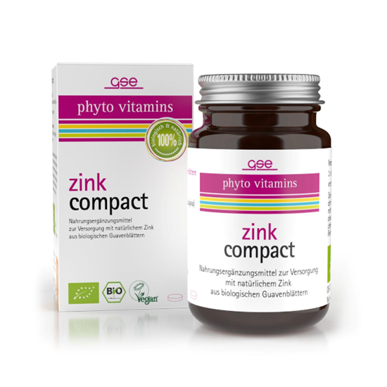 Bild von GSE - Bio Zink Compact - 60 Tabletten