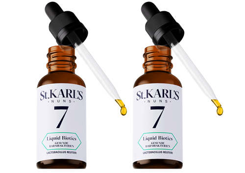 Bild von St. Karl's Nuns 7 - Vegane Liquid Biotics Tropfen - 2x 50 ml
