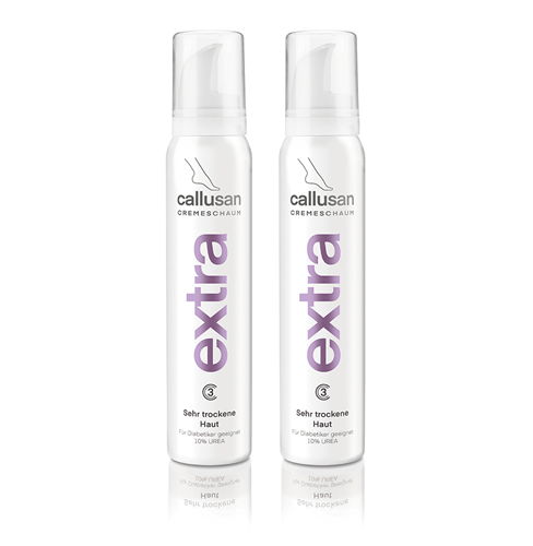Picture of Callusan - Extra - cream foam for very dry skin - 2x 125 ml