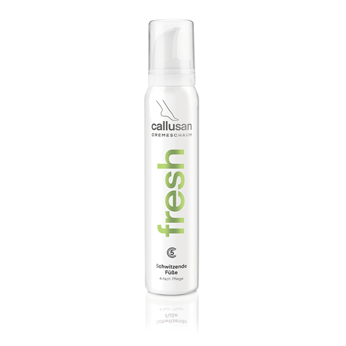 Bild von Callusan - Fresh - Cremeschaum für schwitzende Füße - 125 ml