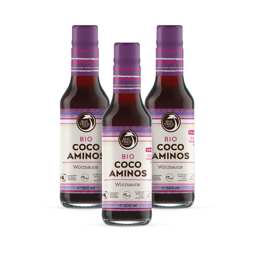 Bild von Big Tree Farms - Bio Coco Aminos Würzsauce - 3x 500 ml