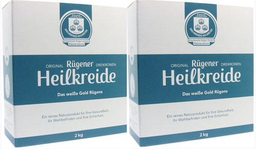 Bild von MeraSan - Original Rügener Dreikronen-Heilkreide - 2x2 kg