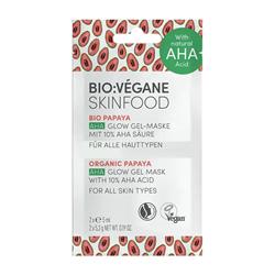 Bild von Bio:Végane Bio Papaya AHA Glow Gel-Maske 2x - 5ml